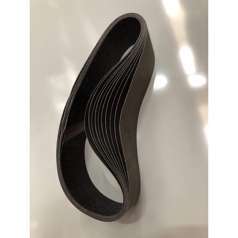 Lot de 10 BANDES DE PONÇAGE 3M 237AA 100 x 920 mm