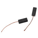 vhbw 2x Balais de charbon pour moteur 6,4 x 4,6 x 14,5mm compatible avec HC-TEILE SVX72 alternateur