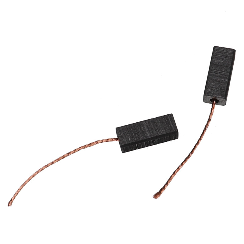 vhbw 2x Balais de charbon pour moteur 6,4 x 4,6 x 14,5mm compatible avec HC-TEILE SVX72 alternateur