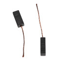 vhbw 2x Balais de charbon pour moteur 6,4 x 4,6 x 14,5mm compatible avec HC-TEILE SVX72 alternateur