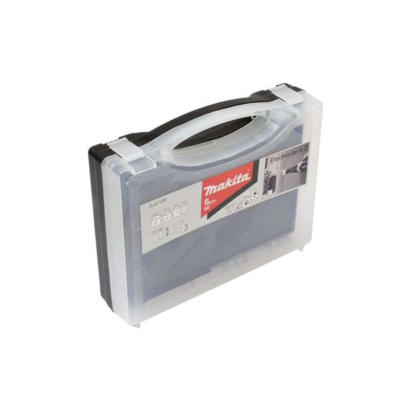 Coffret de scies trépans (6 pcs) - MAKITA D-47139