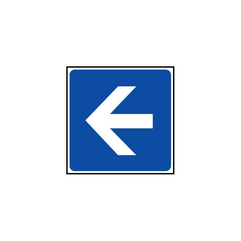 Panneau Flèche de direction - Rigide 480x480mm - 4010069
