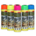 Lot de 12 sprays de marquage Rouge vif 500 ml