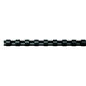 Fellowes - 5347705 - Pack de 100 Anneaux plastiques - 19 mm - Noir