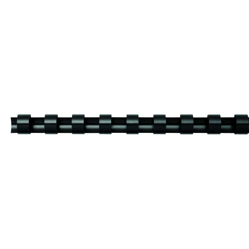 Fellowes - 5347705 - Pack de 100 Anneaux plastiques - 19 mm - Noir