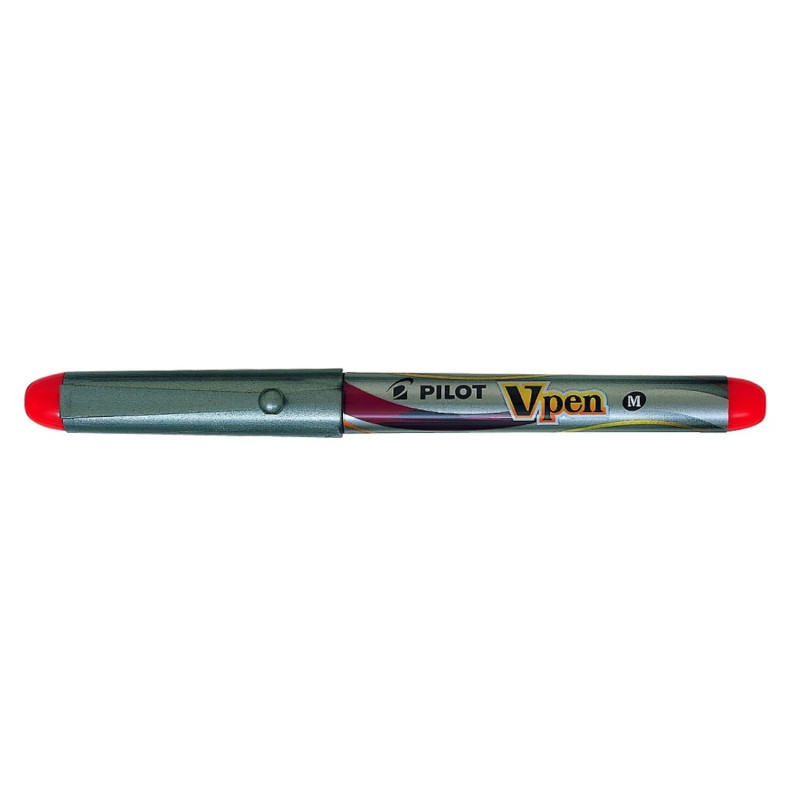 Pilot 1132002 Stylo bille Argent, Rouge
