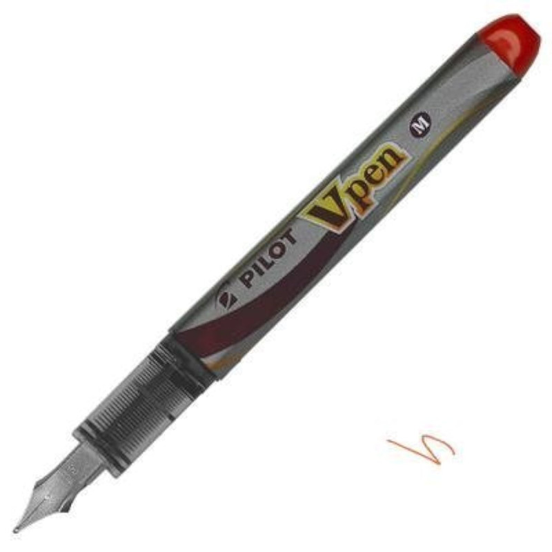 Pilot 1132002 Stylo bille Argent, Rouge