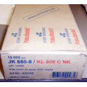 Fournitures Ind. Et Du emballage siesa 4915 - agrafe Agrafeuse Modèle 680/80 08 mm AC agrafes 10.000 pZ