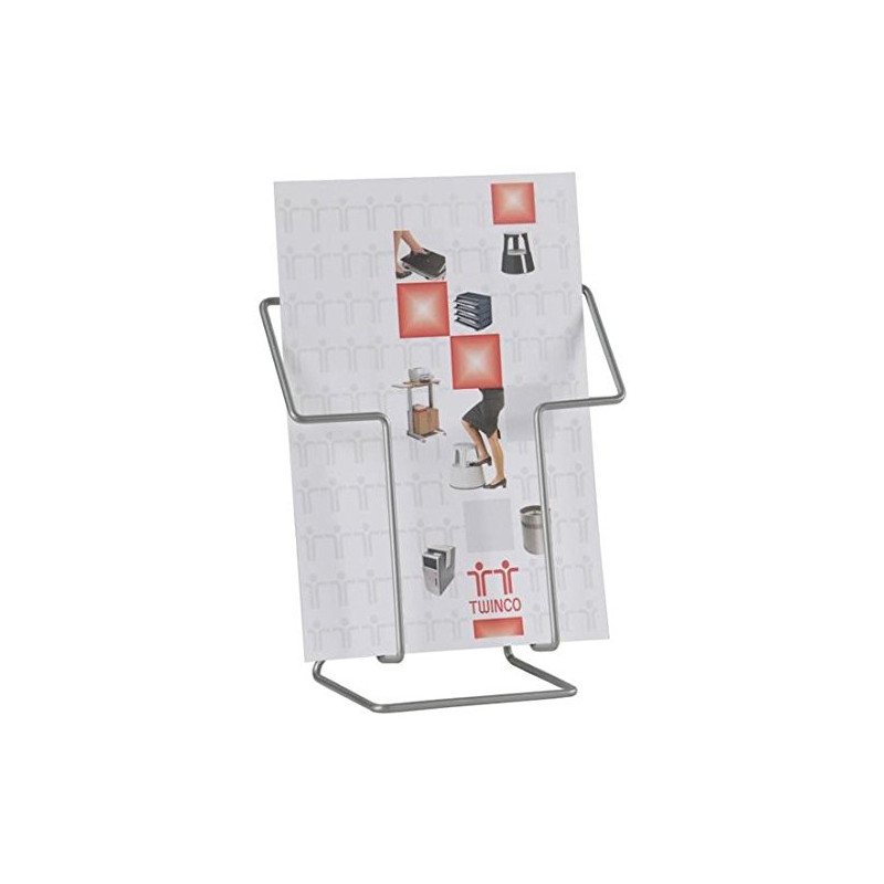 Twinco Porte-document en Aluminium, couleur Argent (230 mm, 110 mm, 280 mm)