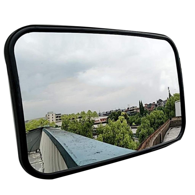 zyy Miroir De Circulation Miroirs De Sécurité 40cm 60cm pour La Route Sécurité Et Sécurité des Magasins avec Ajustable Support D