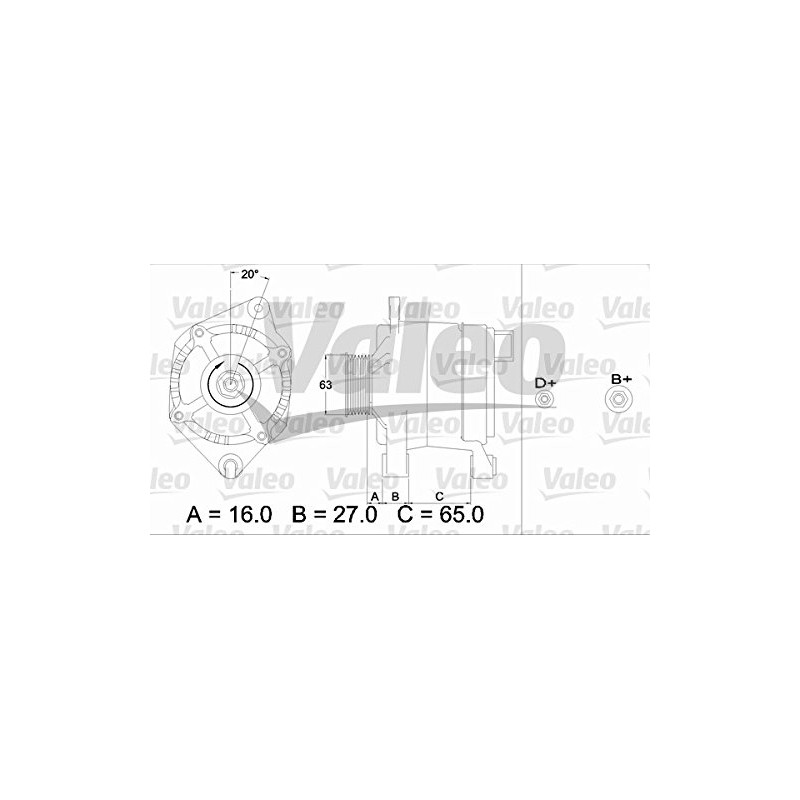 Valeo 436339 Alternateur