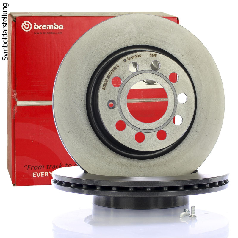 Brembo 09.A921.14 Jeu de Disques de Frein