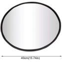 ZCM Miroir De Sécurité Intérieur Miroir De Trafic, Miroir Acrylique Rond Entreposage De Miroir Réfléchissant Anti-vol De Superma