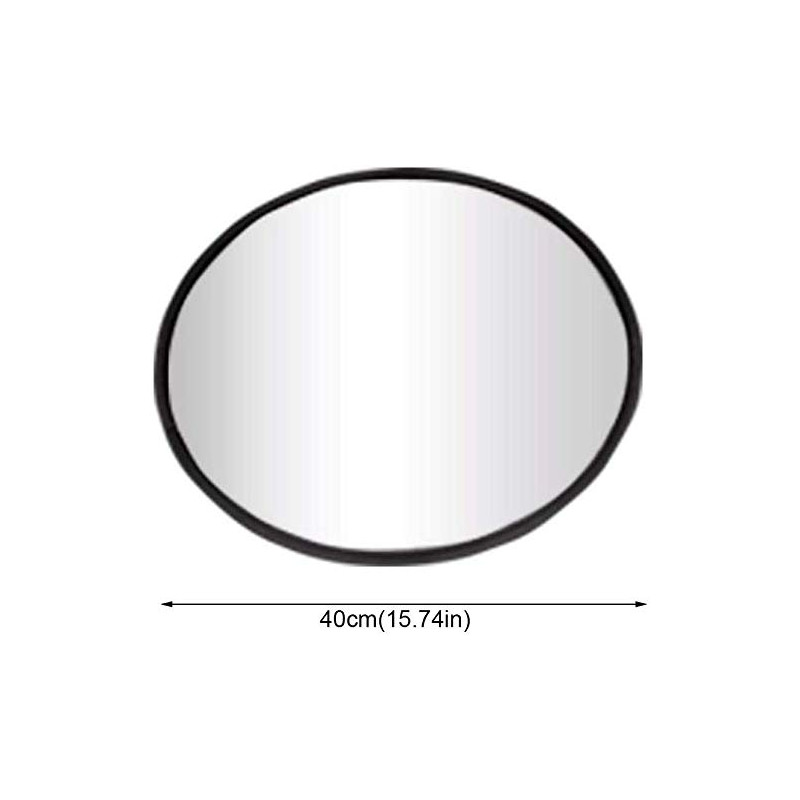 ZCM Miroir De Sécurité Intérieur Miroir De Trafic, Miroir Acrylique Rond Entreposage De Miroir Réfléchissant Anti-vol De Superma