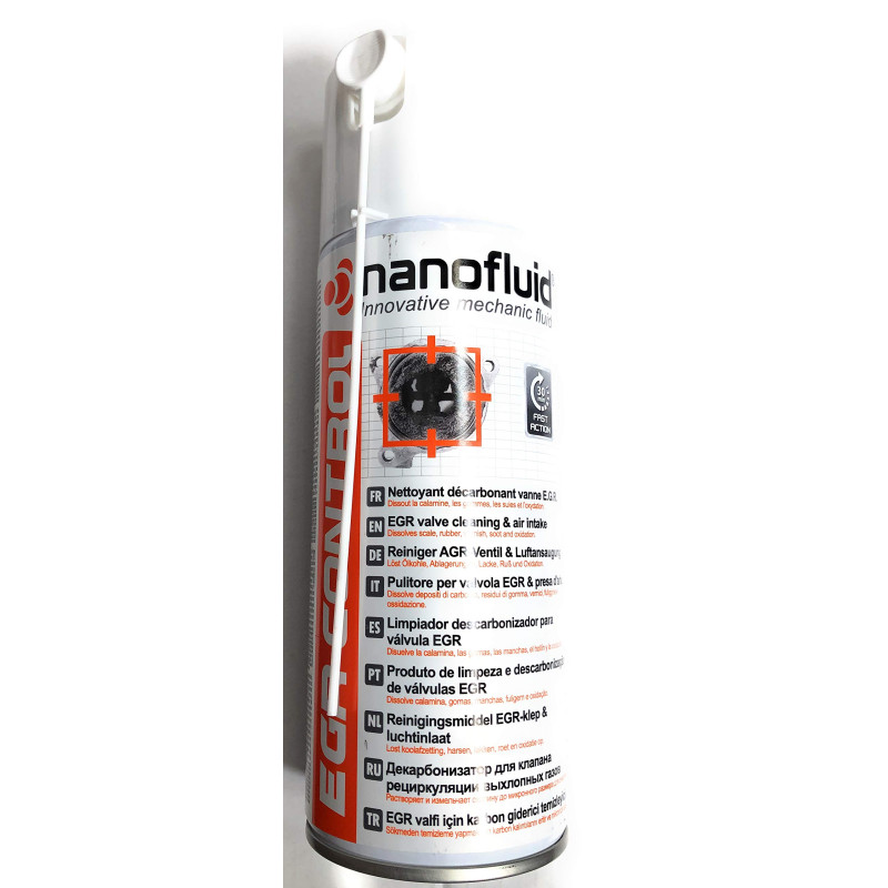 NANOFLUID NETTOYANT DECARBONANT VANNE EGR 400ml