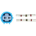 HELLA 6Pu 009 163-901 Capteur D'Angle, Vilebrequin - 12V - 2Pôle - Avec Documentation Technique/Avec Adaptateur Spécifique Au Vé