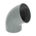 Coude 67°30 PVC évacuation NICOLL Mâle Femelle Ø200