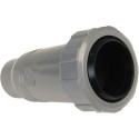 manchon de dilatation pvc - mâle / femelle - diamètre 32 mm - nicoll mf