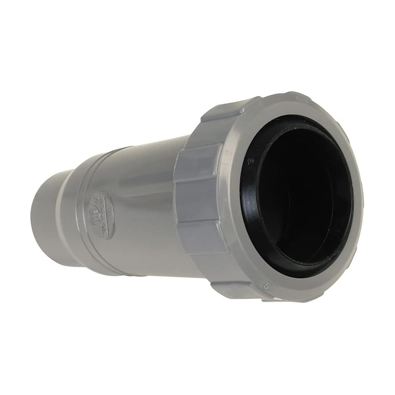 manchon de dilatation pvc - mâle / femelle - diamètre 32 mm - nicoll mf