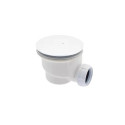 Bonde receveur de douche plastique standard 90 x 40 mm blanc Nicoll - réf 0205356