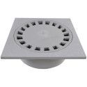 Siphon en PVC standard de Qualité - Gris 30 x 30 cm