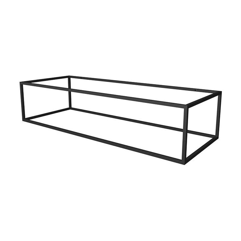Ink Ferro Cadre en Acier 120x45x27cm pour lavabo et Meuble Ink 45 cm de Profondeur