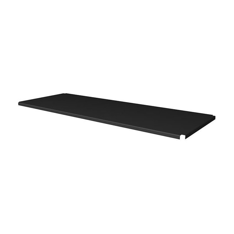 Ink Ferro 120x2x45cm Insert Acier pour Cadre Noir Mat pour Meuble sous Lave Mains