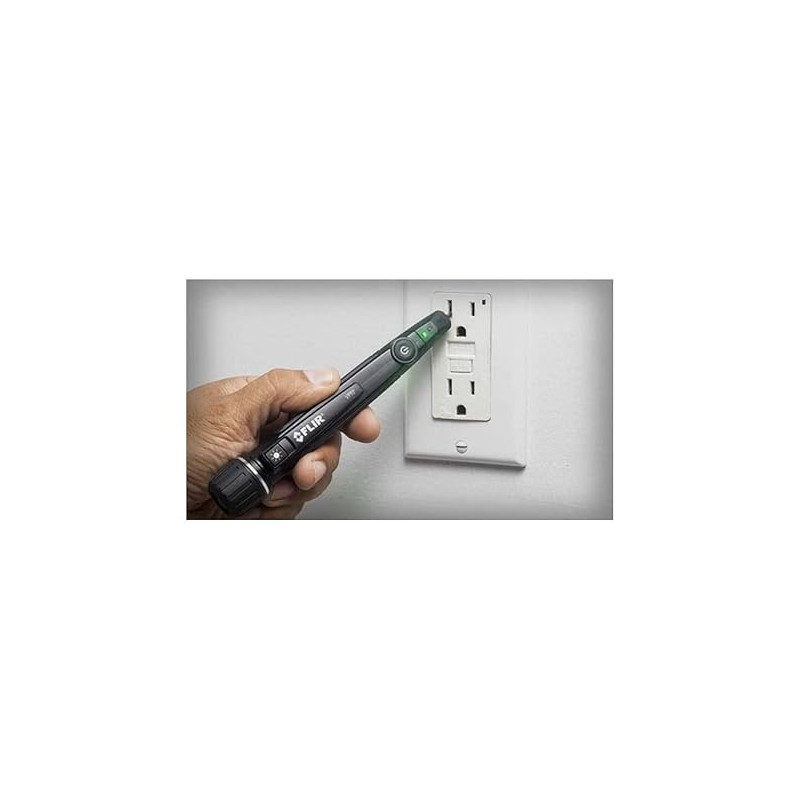 FLIR VP52 Détecteur de tension sans contact/lampe de poche, Noir