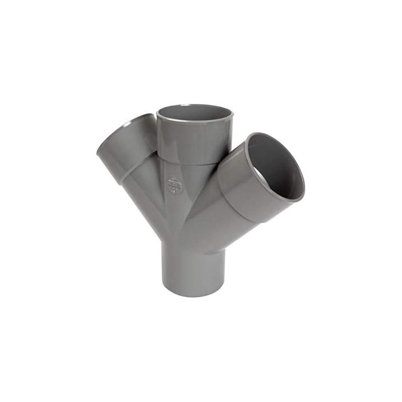 Nicoll - Croix PVC 45 degré MF 110 - NICCRRV14