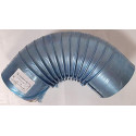 COUDE TUYAU DE FUMÉE PLISSÉE ALUMINIE 90° DN139 - FABRICATION FRANÇAISE