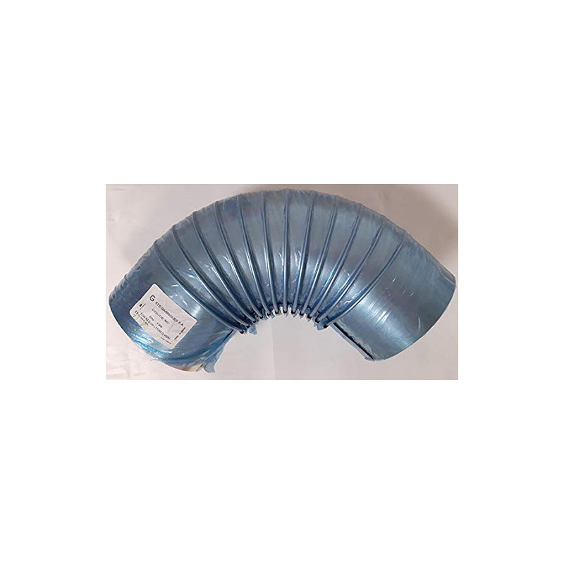 COUDE TUYAU DE FUMÉE PLISSÉE ALUMINIE 90° DN139 - FABRICATION FRANÇAISE