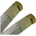 FLEXIBLE ACIER GALVA 100CM FEMELLE-FEMELLE 3/4