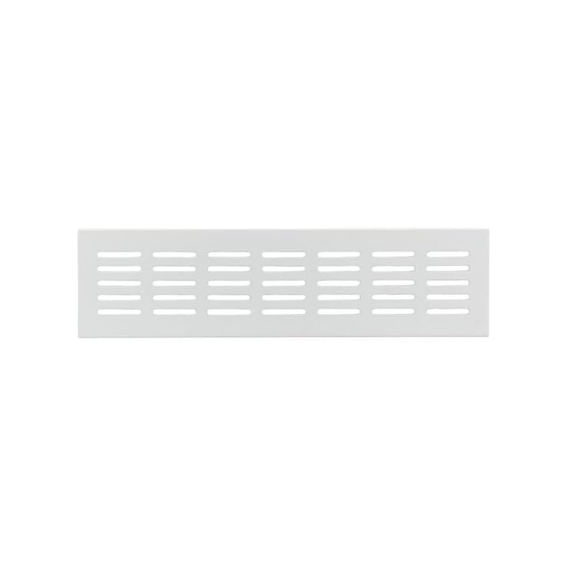 Renson 381 - Grille d'aération en aluminium - Renson - Blanc 400 x 80 mm