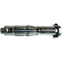 fischer - Cheville métallique pour placo HM 8x65 avec vis à tête hexagonale/Boîte de 50 563460, Gris