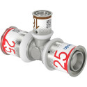 Uponor S-Press PLUS MLC Té réduit 25 x 16 x 25 mm