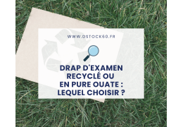 Drap d'examen recyclé ou en pure ouate : lequel choisir ?